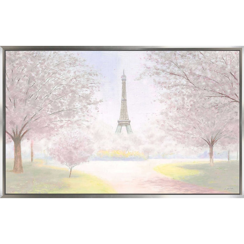 "Pretty Paris" Print on Floating Canvas