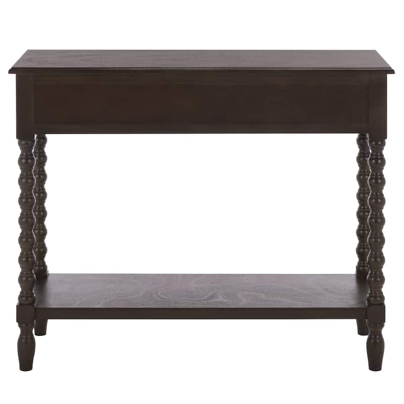 SAFAVIEH Henretta 2-Drawer Console Table - 35.5" W x 13" L x 29.5" H - 35.5" W x 13" L x 29.5" H - 36"W x 13"D x 30"H