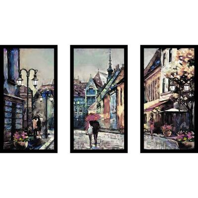 "Spring Romance" 3 Piece Print on Acrylic
