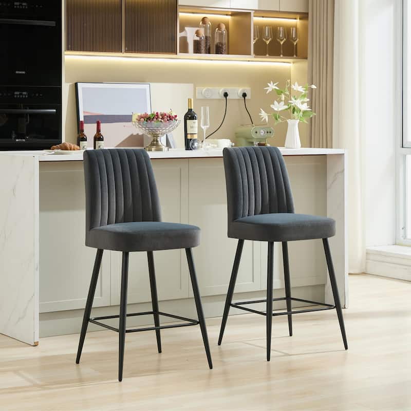 Bar Chair For Bedroom, Dining Room,Design Is Simple, The Cushion Is Comfortable,
