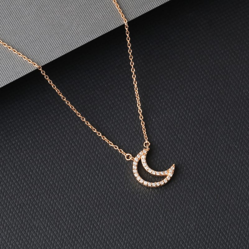 1/10ct Diamond Geometric Pendant Necklace in Silver for Women