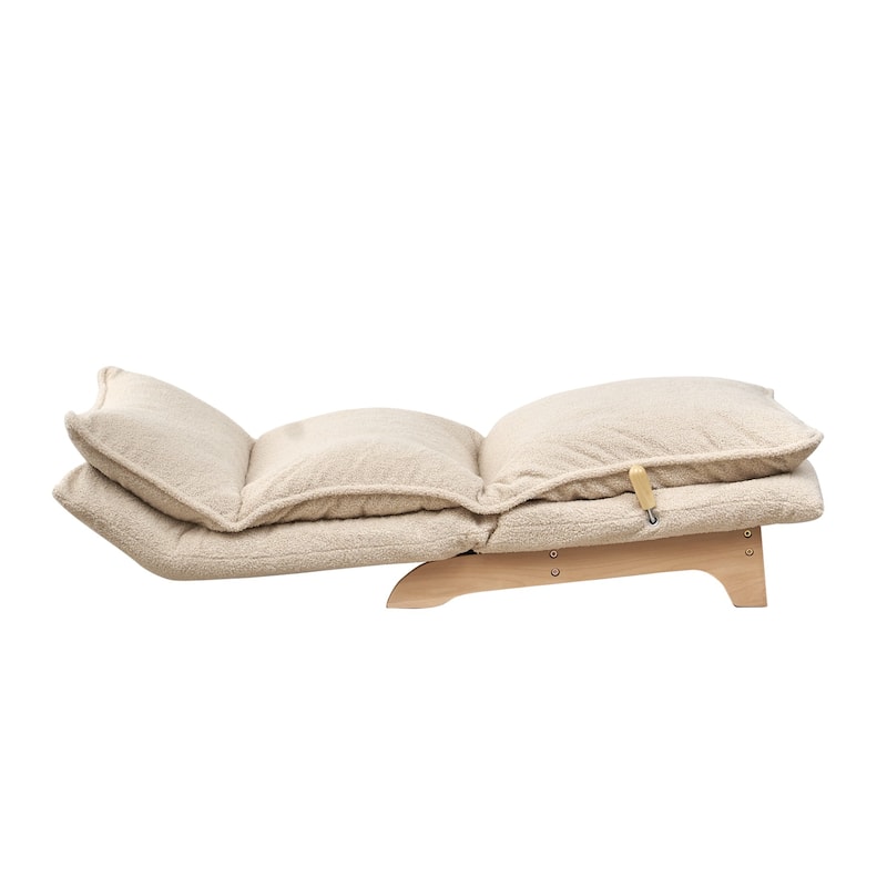Multifunctional Leisure Floor Reclining Chair, Indoor Lazy Single Sofa