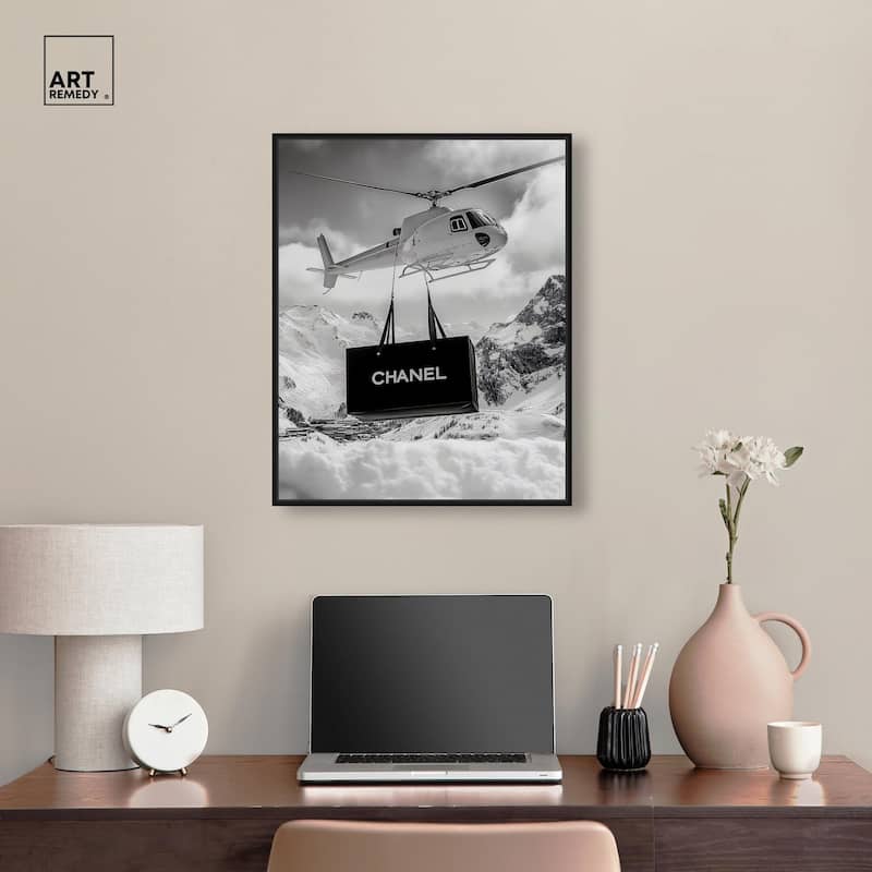 Fashion Delivery Canvas by Art Remedy