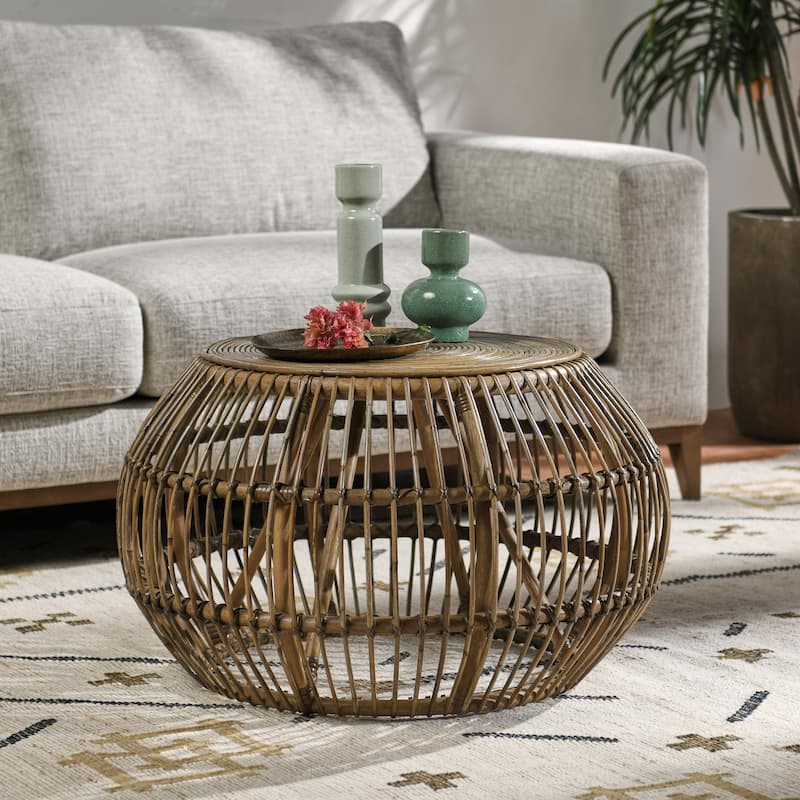 The Curated Nomad Wayne Round Coffee Table