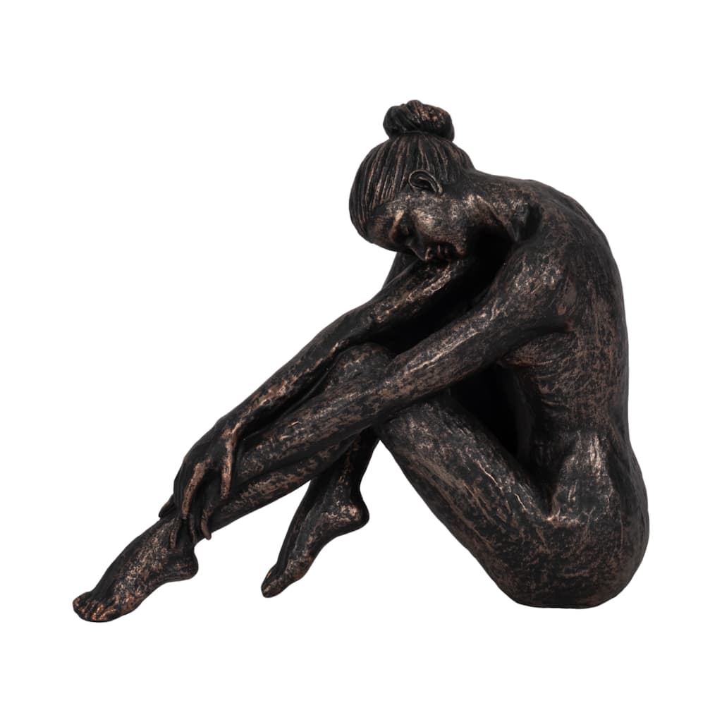 Sagebrook Home Bronze Elegance in Stillness Sculpture Collection