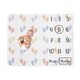 preview thumbnail 1 of 4, Sweet Jojo Designs Foot Prints Boy Girl Gender Neutral Unisex Baby Monthly Milestone Blanket Rainbow Footprints Party Birthday