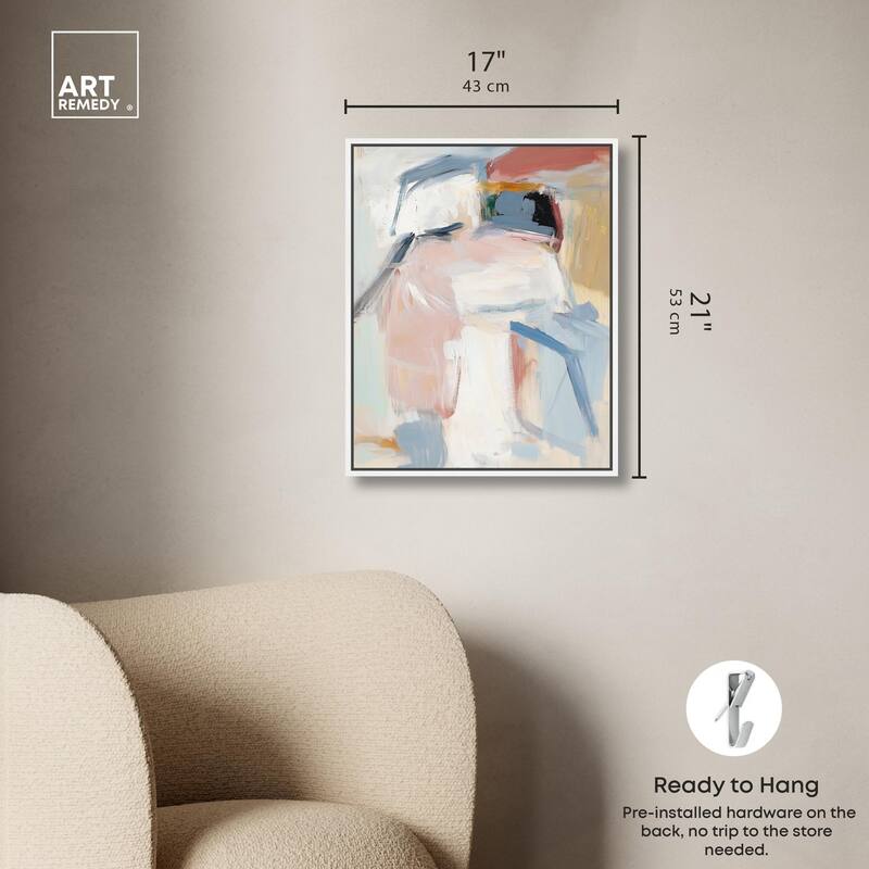 Dreamlike Palette II Canvas by Art Remedy