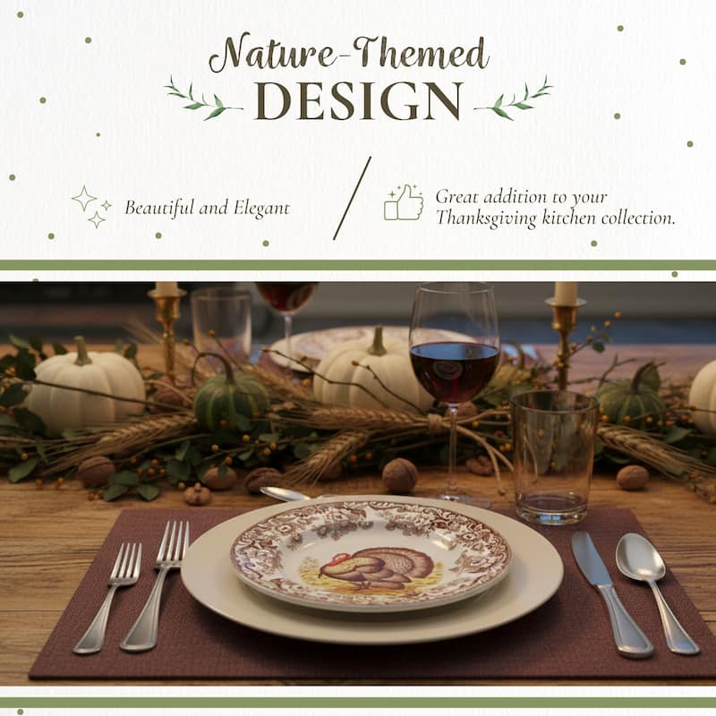 Spode Woodland Soup Plate