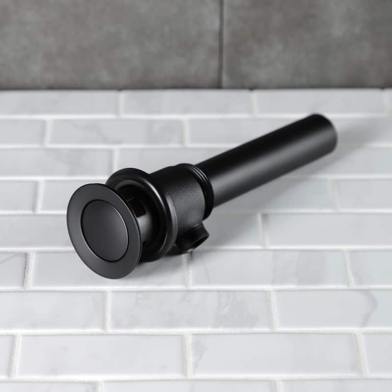 Kingston Brass Made To Match Brass Pop-Up Bathroom Sink Drain with Overflow, 22 Gauge