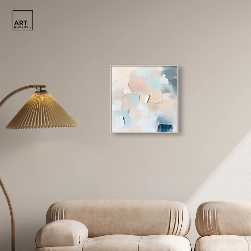 Celadon Haze I Canvas by Art Remedy