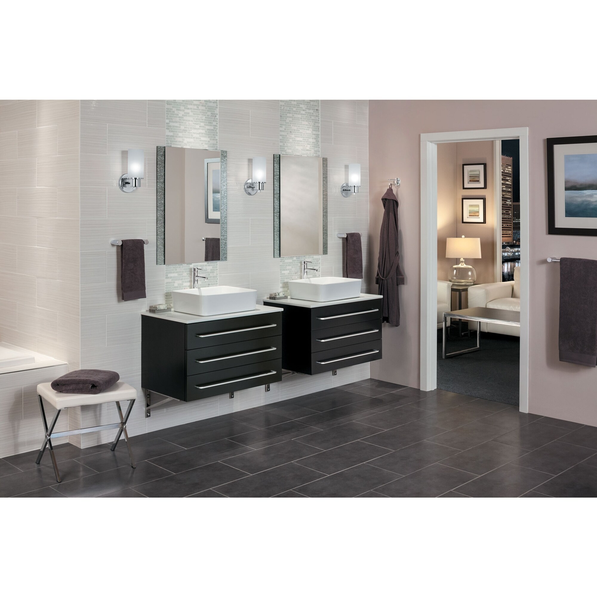 Moen align hand towel bar store