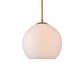 preview thumbnail 10 of 9, Elegant Lighting Baxter Single Light 10" Wide Mini Pendant with