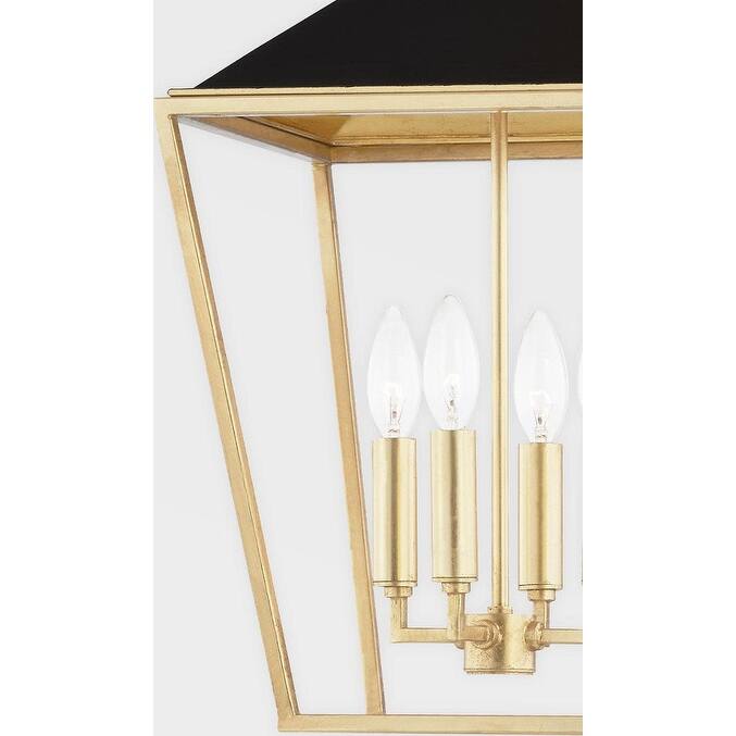 Hudson Valley Lighting 5713 Paxton 4 Light 12" Wide Taper Candle
