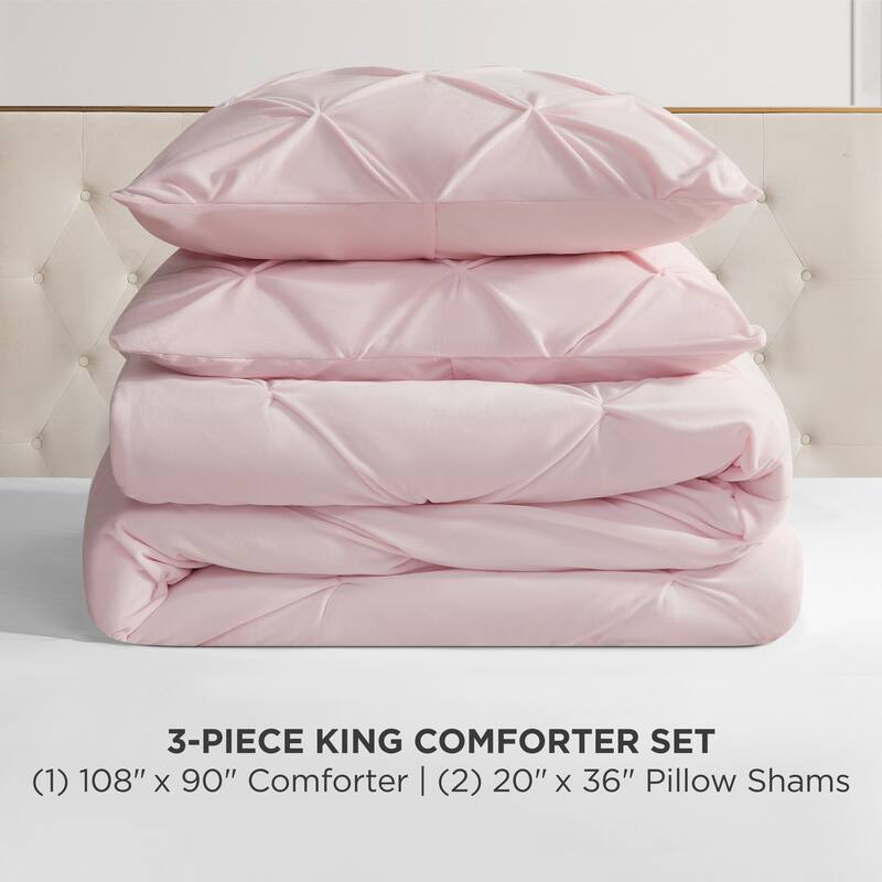 Juicy Couture Kiss Pleat Plush Comforter Sets