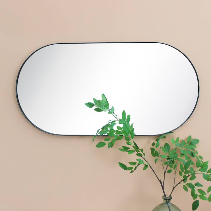 TEHOME Cristos Metal Wall Mirror