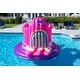 preview thumbnail 3 of 3, Unicorn Castle Inflatable Island Swimming Pool Float 82"