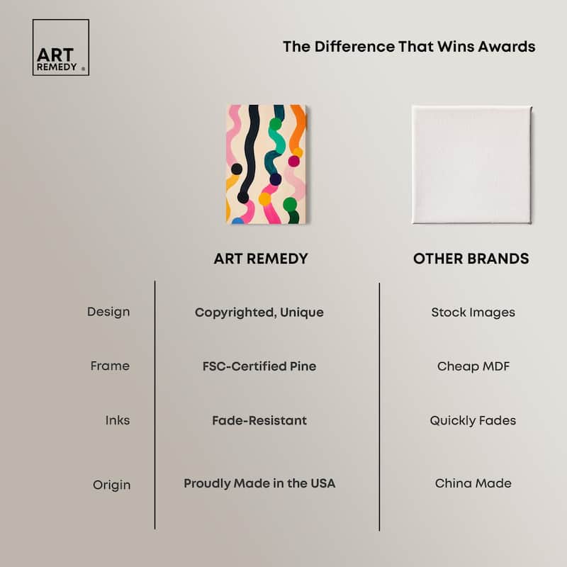 Pearl Colors II Canvas by Art Remedy, Gallery Wrapped