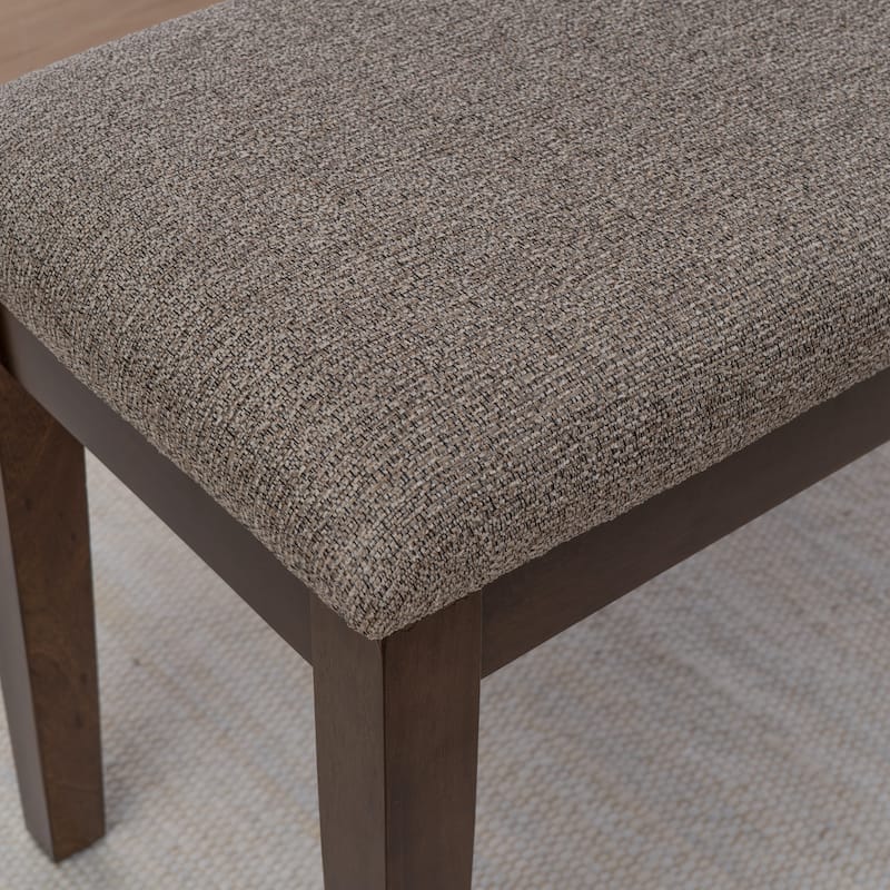 Dolan Farmhouse Solid Wood Dining Bench