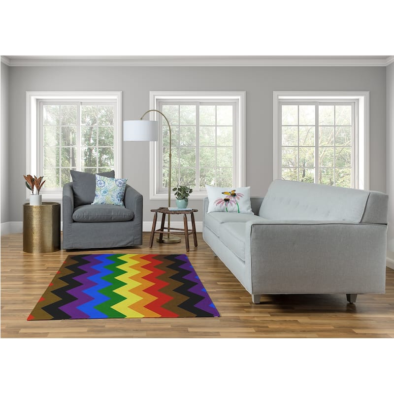 Inclusive Pride Chenille Rug