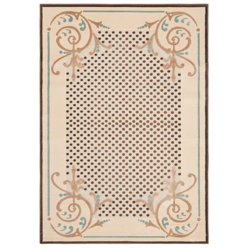 Martha Stewart by SAFAVIEH Handmade Scrollwork Viscose Rug