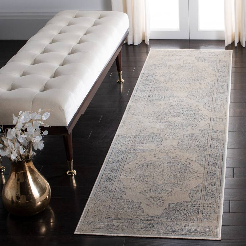SAFAVIEH Vintage Ritienne Oriental Distressed Viscose Rug