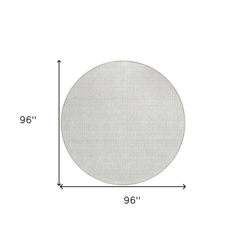 HomeRoots Geometric Transitional Rectangle Outdoor Rug