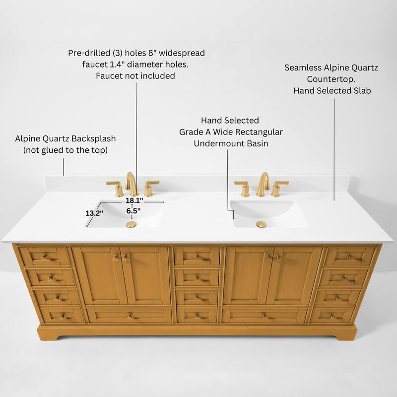 Ancerre Designs Audrey Bathroom Vanity Set