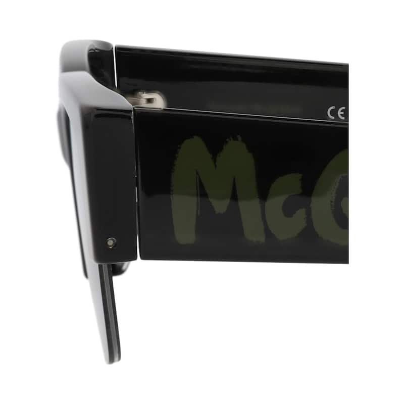 Alexander McQueen Square-Frame Recycled Acetate Sunglasses