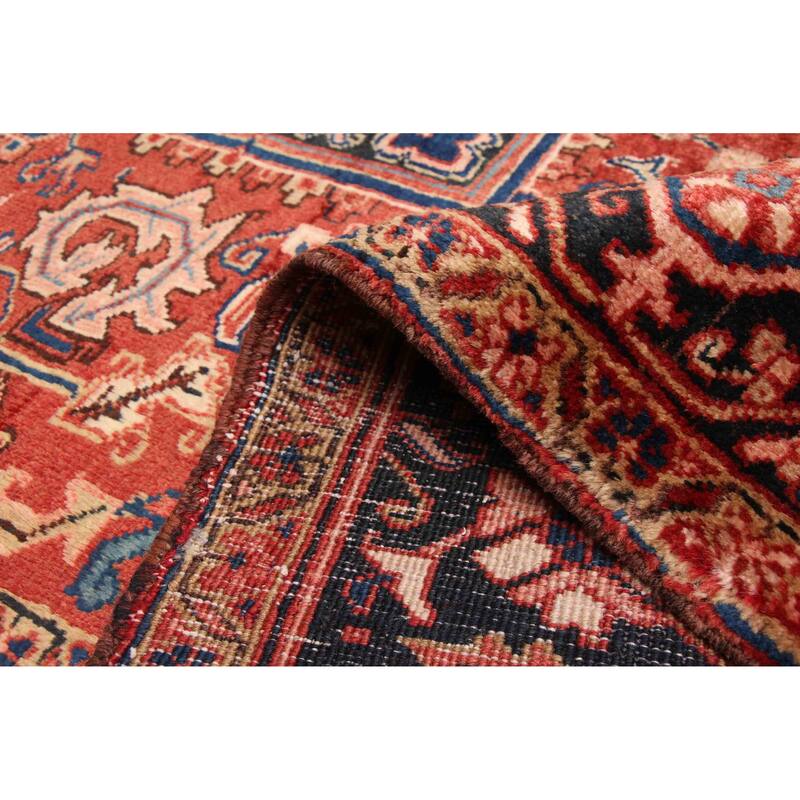 ECARPETGALLERY Hand-knotted Sarabi Red Wool Rug - 8'6 x 10'11