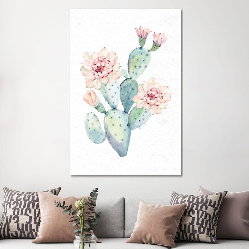 iCanvas "The Prettiest Cactus" by Nature Magick Canvas Print