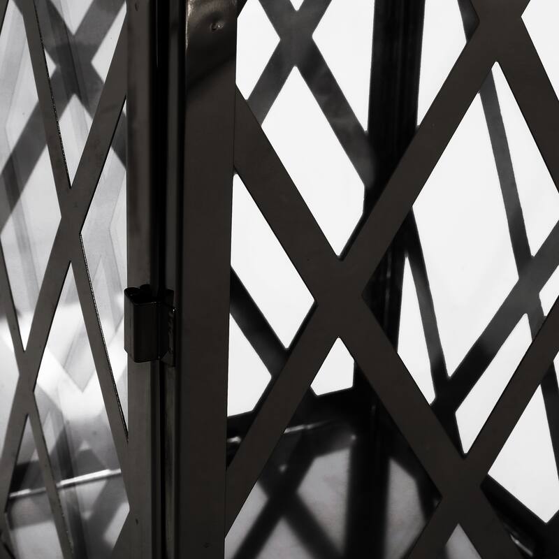 Ashuelot Outdoor Outdoor 14" Stainless Steel Lantern by Christopher Knight Home