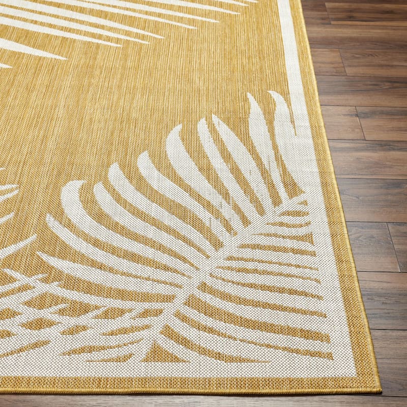Livabliss Long Beach Outdoor Safe Tropical Area Rug