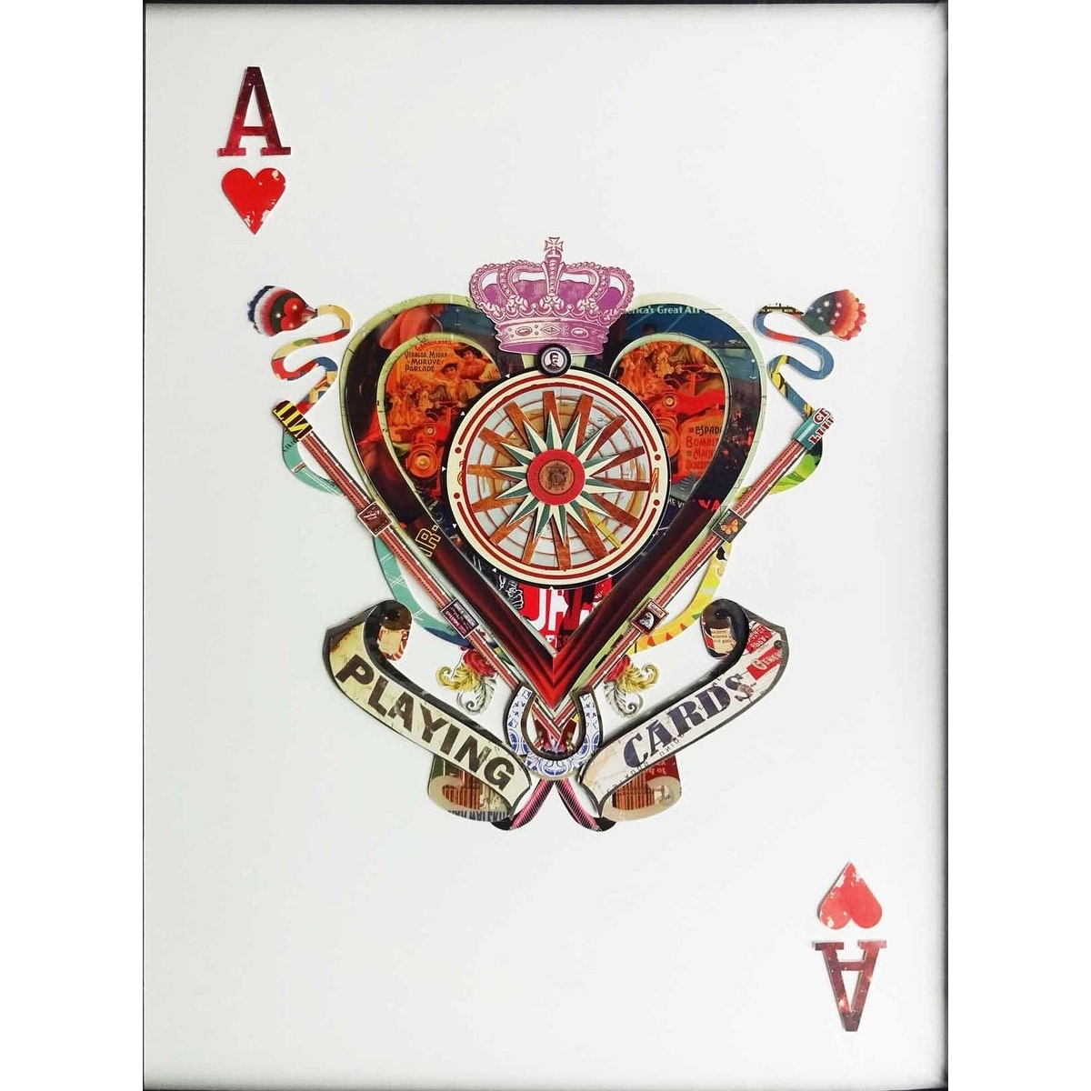 Ace of heart playing card - On Sale - Overstock - 32482432