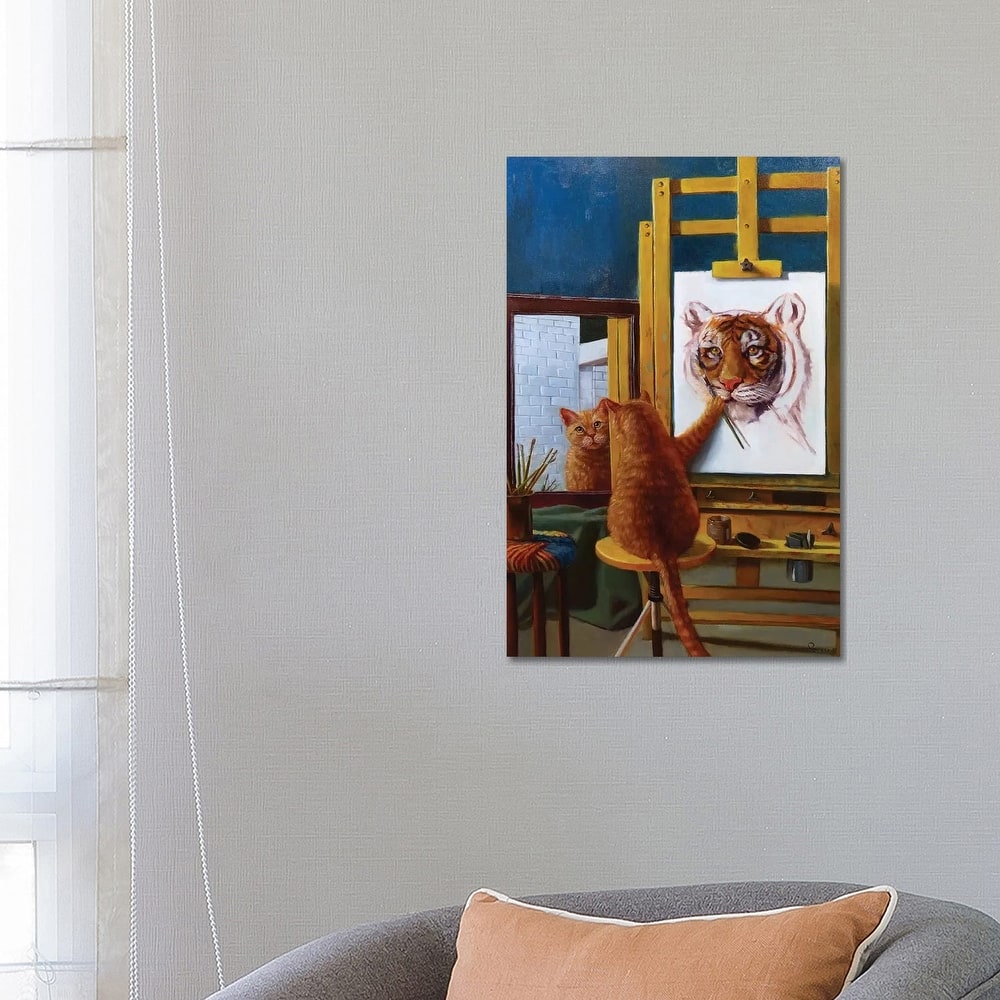 iCanvas "Norman Catwell" by Lucia Heffernan Canvas Print