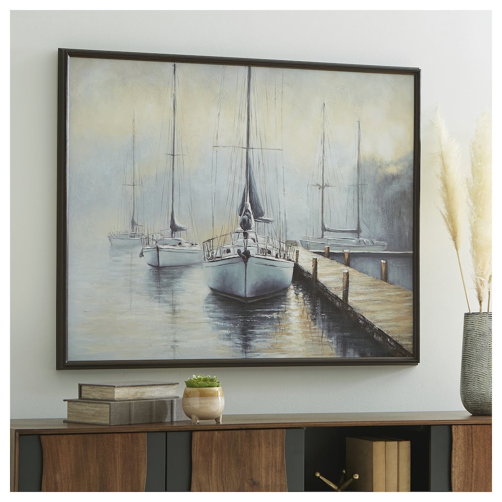 Signature Design by Ashley Worthney Blue/Beige Wall Art