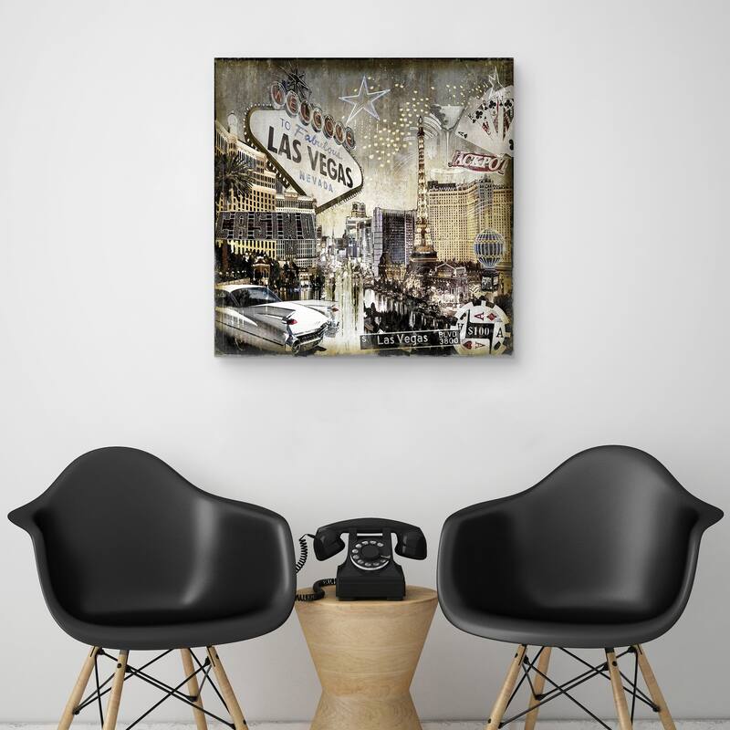 Las Vegas by Dylan Matthews Canvas Art Print