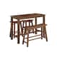 Sonoma Wood 4-piece Pub Set With Table