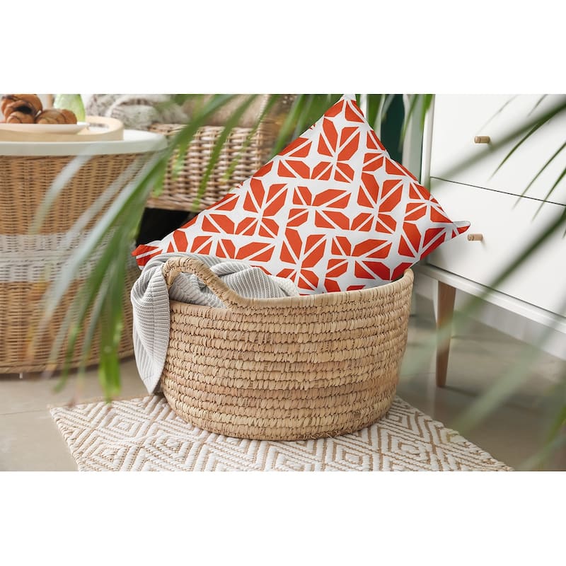 Kaleidoscope Graffiti Indoor/Outdoor Throw Pillow