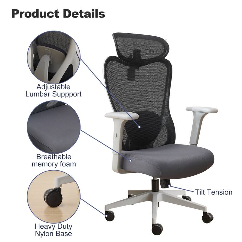 Premium 3-Piece Executive Office Suite Managerial Set