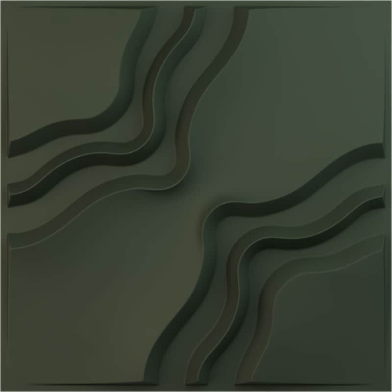 19 5/8"W x 19 5/8"H Rogue EnduraWall Decorative 3D Wall Panel
