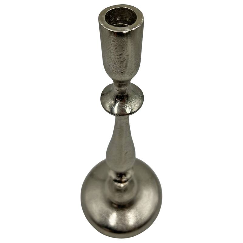 20 Inch Decorative Handmade Aluminum Modern Artistic Candle holder Set of 2 - 6 x 6 x 19.5 in