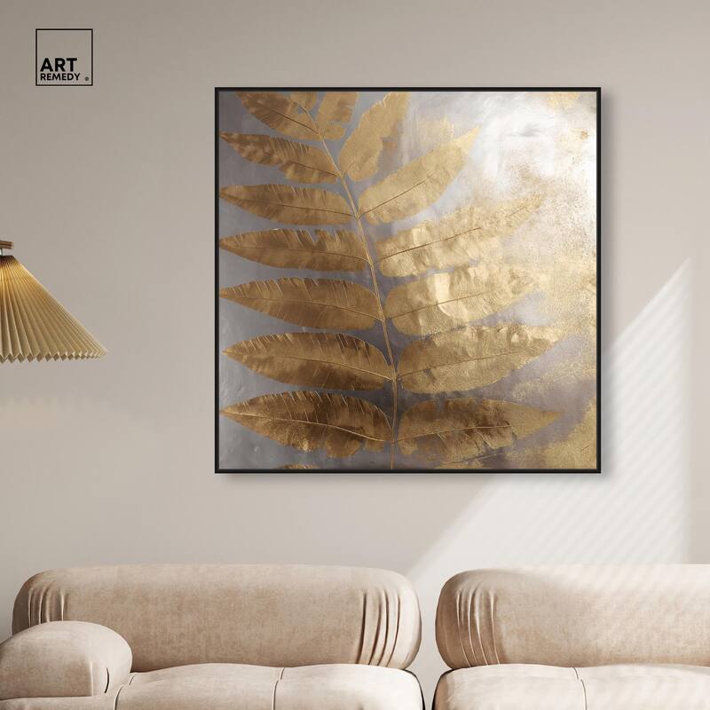 Golden Canopy (II) Canvas by Art Remedy