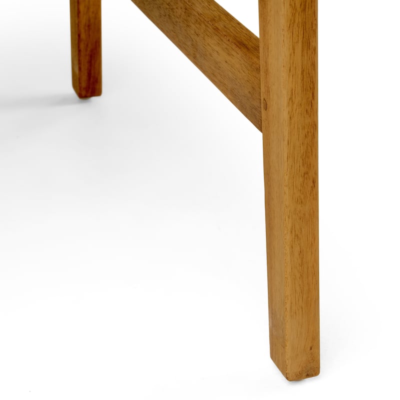 Outdoor Acacia Wood Adirondack Dining Chairs