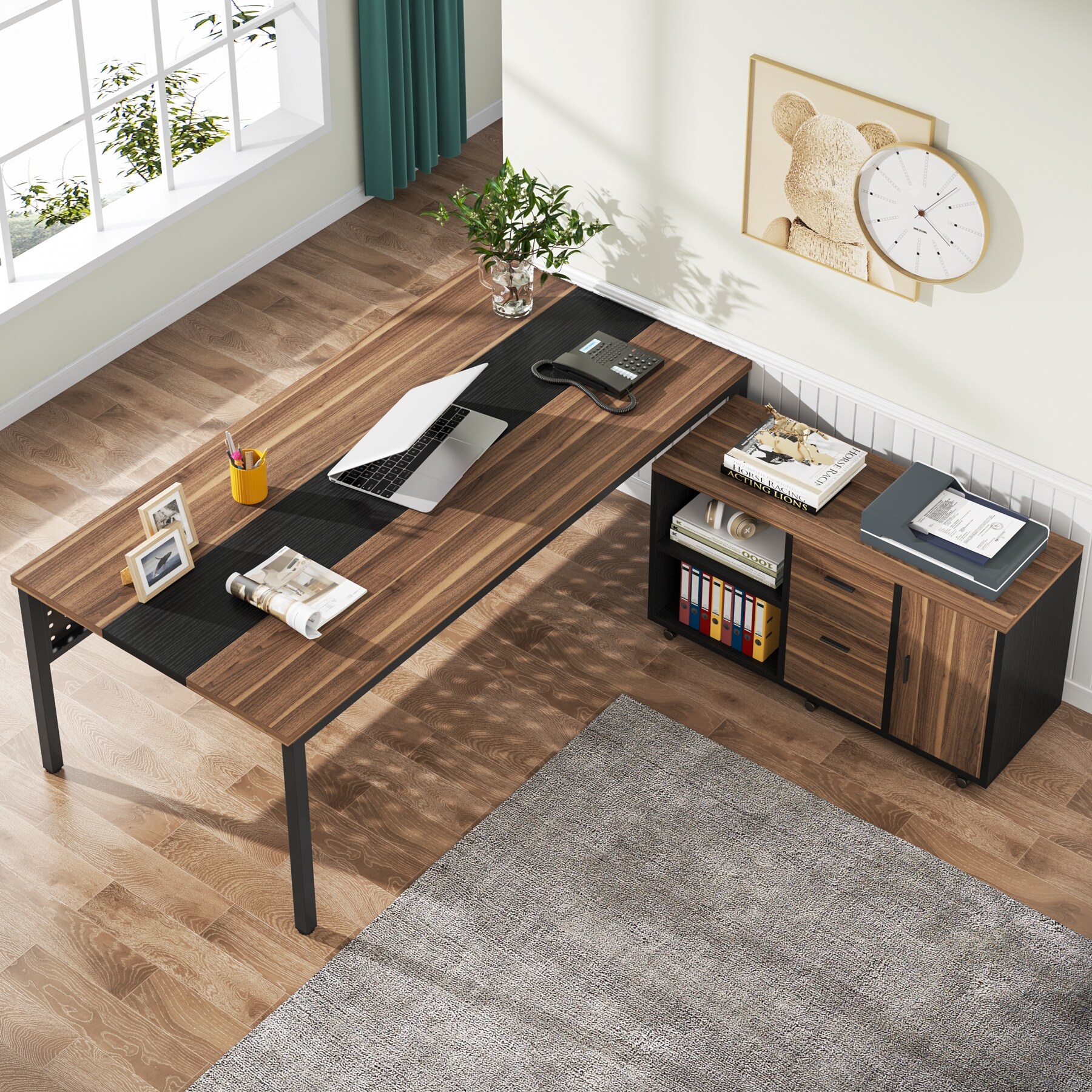 1.4 M. Office Desk @ HOG-Home, Office, Gaden Furniture