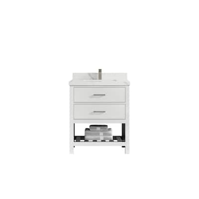 Willow Collections 30 in. W x 22 in. D Parker Single Sink Bathroom Vanity with Countertop