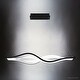 preview thumbnail 5 of 3, Luxury Minimalist Chandelier, 5.00H x 38.00W, with Modern Style, Matte Black, UQL5080 by Urban Ambiance