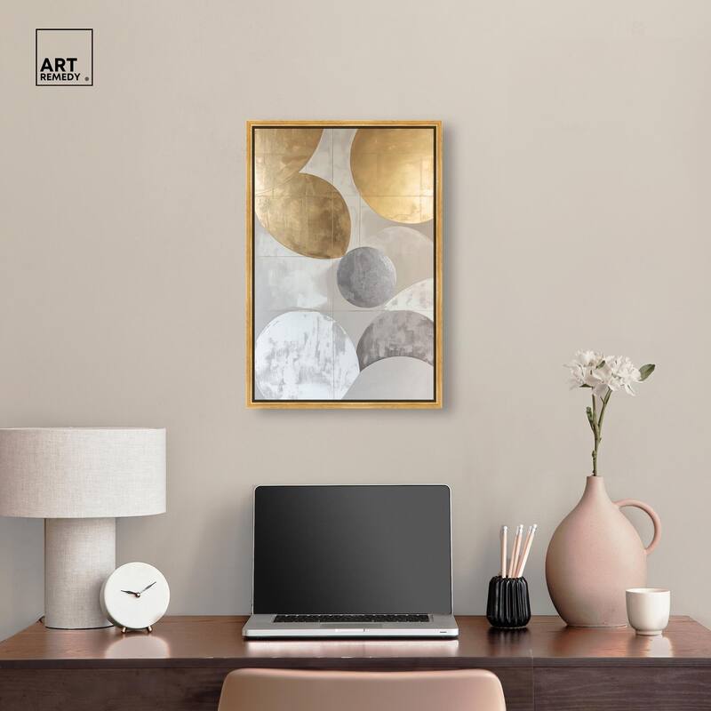 Golden Sequence II Canvas by Art Remedy