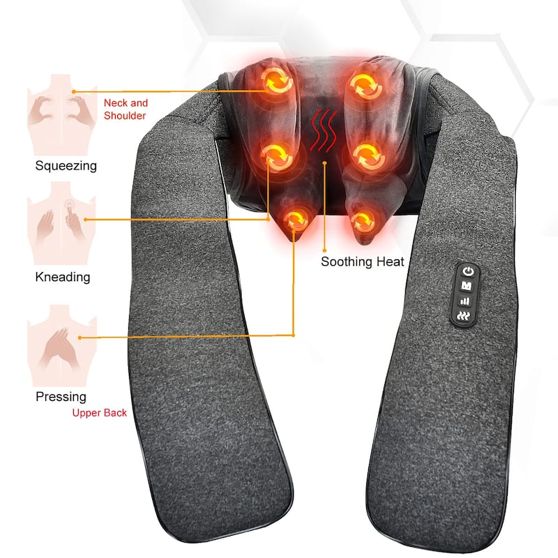 Carepeutic Finger Squeezing Neck and Shoulder 5D Massager