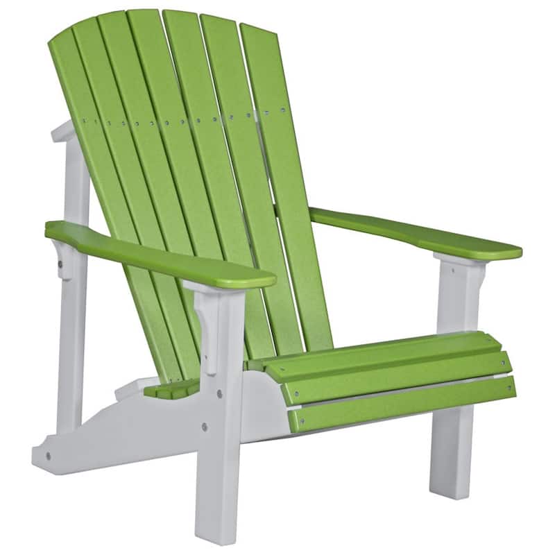 Poly Lumber Deluxe Adirondack Chair