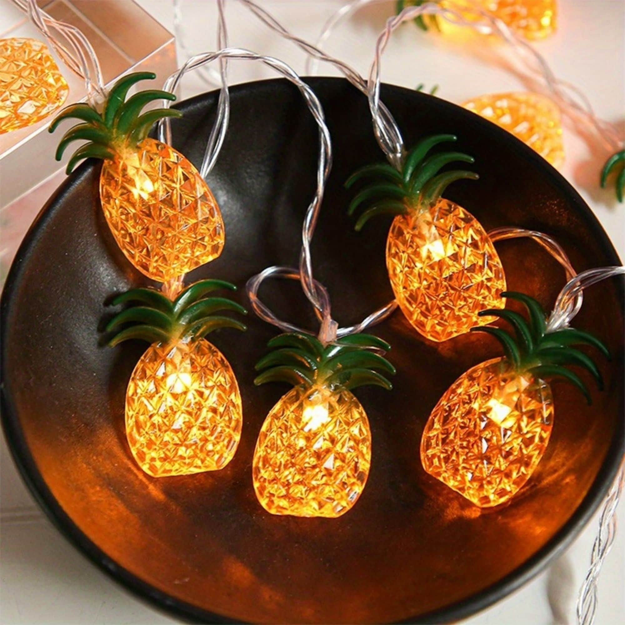 Pineapple String Lights - Yellow